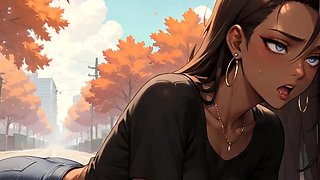 Sexy Slut Drools as Muscular Fister Pounds Her Hard -