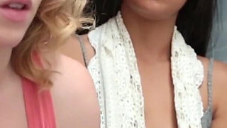 Bonnie Grey and Maya Bijou Make a Deal with the Security Officer