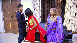 Stepbrother-in-law Liked Siste- in-law Vagina but Stepbrother-in-law and Stepsister in Law Had Sex Together with Maid