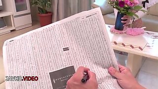 Ema Kato Intense POV - Japanese MILF Maid Blowjob & Hardcore Asian Sex