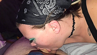 Giving Head Before Bed Didn't Have Hair Tie