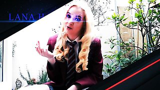 Voluptuous chickfriend's blowjob porn