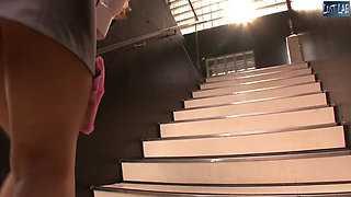 Office Temptation - the Pantyless Coworker Suddenly Undresses Right Before His Eyes - Part1