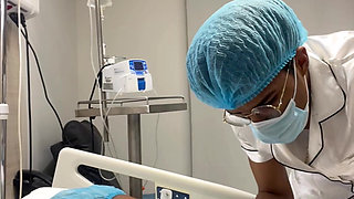 Horny Doctor, Fucks His Patient, and Leaves Her Tits Full of Milk