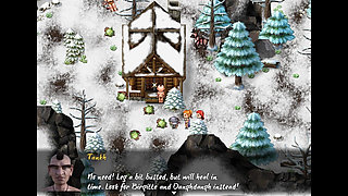 Warming up with a Pregnant Woman in the Snow