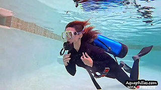 Scuba Stripping for Pleasure