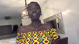 Ebony MILF Pleads for Savage Hardcore Pounding from Hung Stud Before Gulping Thick Cum Load While Ditch