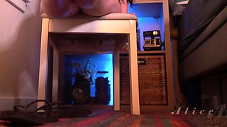 Hot amateur european foot and pantyhose fetish