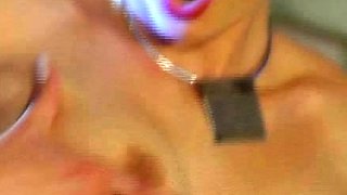 Close up teen pussy gaping action