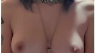 Goth Whore Gets Creampied
