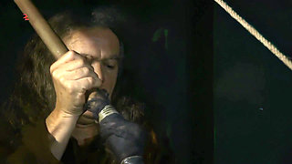 Seamstress Verene Gets Fucked to Orgasm with a Wand in a Very Unholy Way