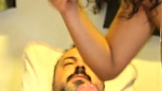 Giving Blowjob with Deepthroating, and Drinking Piss While Six Months Pregnant