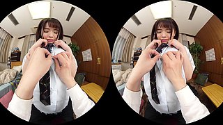 Japanese Student Siren Awakens Fiery Virtual Passion