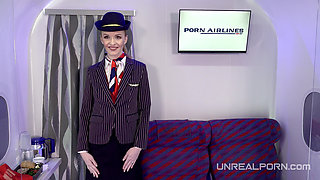 Unreal Porn 1 Stewardess Mile High Club