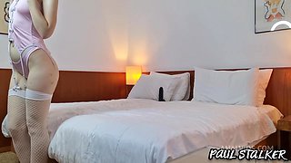 Russian Innocent Anal Slut Vivian Grace Bts - 2nd Cam Angle