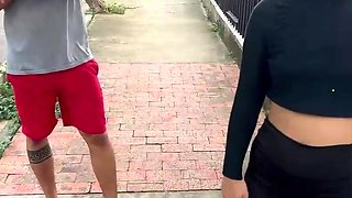 Hot Latina seduced by gym coach neighbor for steamy