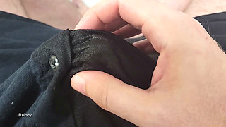 Up Close Cock Pee Hole Squirting Piss, Soaking Boxers, and Cumming