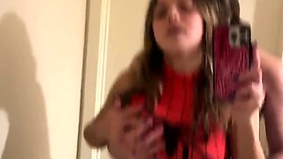 Madiiitay Spidergirl Gets Banged Infront Of A Mirror