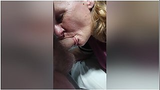 This Amateur Granny Knows How To Give Good Blowjobs