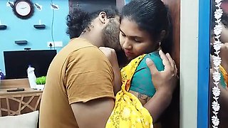 Mallu boss hot sex with maid, Maid and boss hot romance and sex in home while his wife not in home, Cheating maid wife hot sex