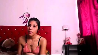 Close up teen masturbation