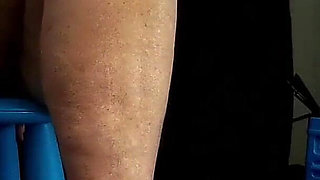 Sexy and Leggy on the Low Chair 1