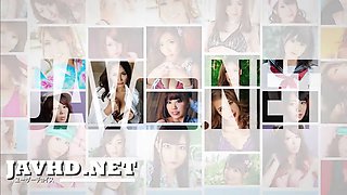 Busty Japanese seductress showcases her talents in a stunning porn video