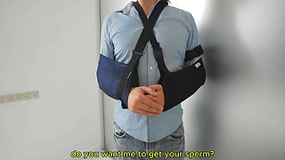 Obedient Nurse Gives Prostate Massage but Then Fists