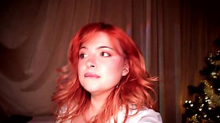 Curvy Redhead beauty teasing you