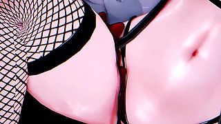 [mmd] Yi Xuan - Game "zenless Zone Zero" Dance Clip Dress up Police Uniform Bunny Girl Erotic Cheongsam Ol Secretary Uniform