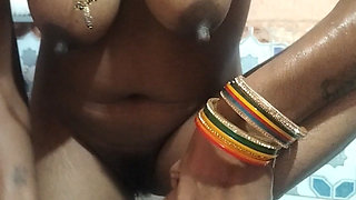 Desi Bhabhi Enjoying Before Bath