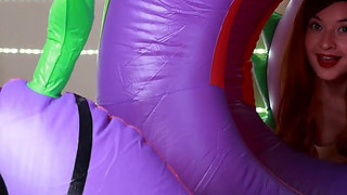 Around My Giant Inflatable Snake, I Can't Escape.