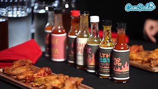 Petite MILF Freya Von Doom Hot Sauce Challenge - BBC Fucks Her Shaved Pussy After Spicy Foot Fetish