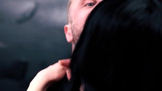 Stocking femboi gets asshole streched