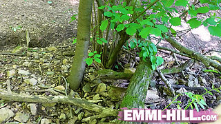 Showing it all off outdoors and enjoying the thrill. Playing with her tits, ass, and pussy outdoors. Emmi shows us how