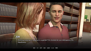 Taboo University - Red Head Blind Girl Undresses so She Can Feel My Hard Cock Inside Her