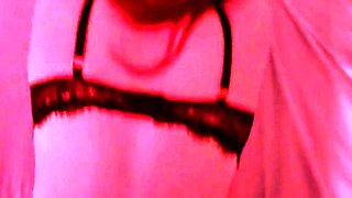 During a family dinner, the couple couldn't resist having