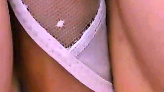 Stranger with Huge Dick Ejaculate Inside Her Panties on Subway Train