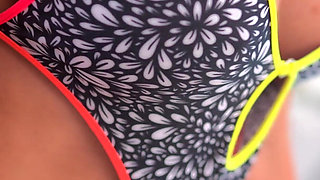 T005 - Gaiaontop Onepiece Micro Bikini Try on Haul