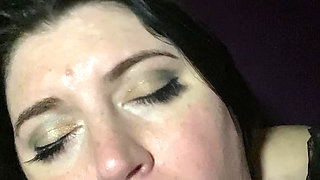 Succulent Samantha: Gobbles Up Big Black Cock