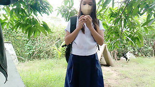 GIRL AND PROFESOR WENT VIRAL FUCK AT THE FARMLOT