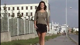 Watch This Bebe From Germany Pee in a Public Space
