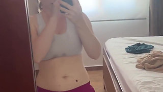 Hot and Sweaty Workout in the Bedroom