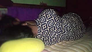 My Desi Wife Doesn't Even Let Me Go on Bed. I'm Licking the Pussy of a Sexy Indian Village Wife