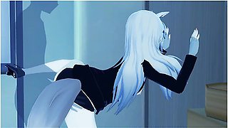 Lappland Is A Bitch In Heat - Arknights - 3d Hentai / Koikatsu