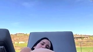 Bikini blonde amateurs first anal sex while useing a toy