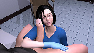 Nurse With Big Tits Can't Resist Hot 3D Hentai Sex Scene Adult Game POV Uncensored