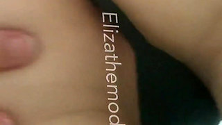 Stripping off My G-string and Peeing on the Toilet Naked,