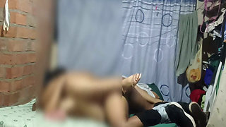 Niece-in-law, moaning with her dick inside!