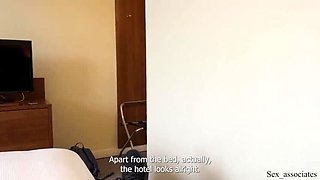 Step-Mom and Step-Son Share a Bed in Hotel Room